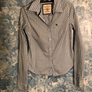 Women’s Abercrombie & Fitch striped button down